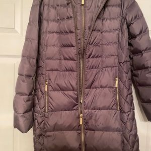 Women's Long Puffer Coat Michael Kors L